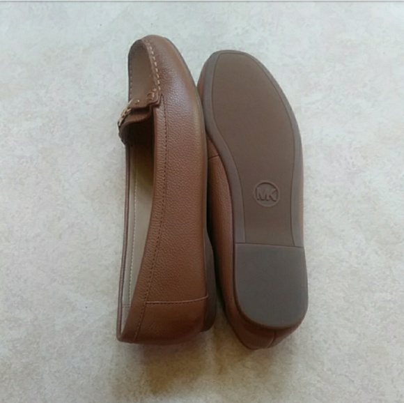 Michael Kors May Moc MK Logo Loafer Moccasin Shoes - Picture 6 of 7